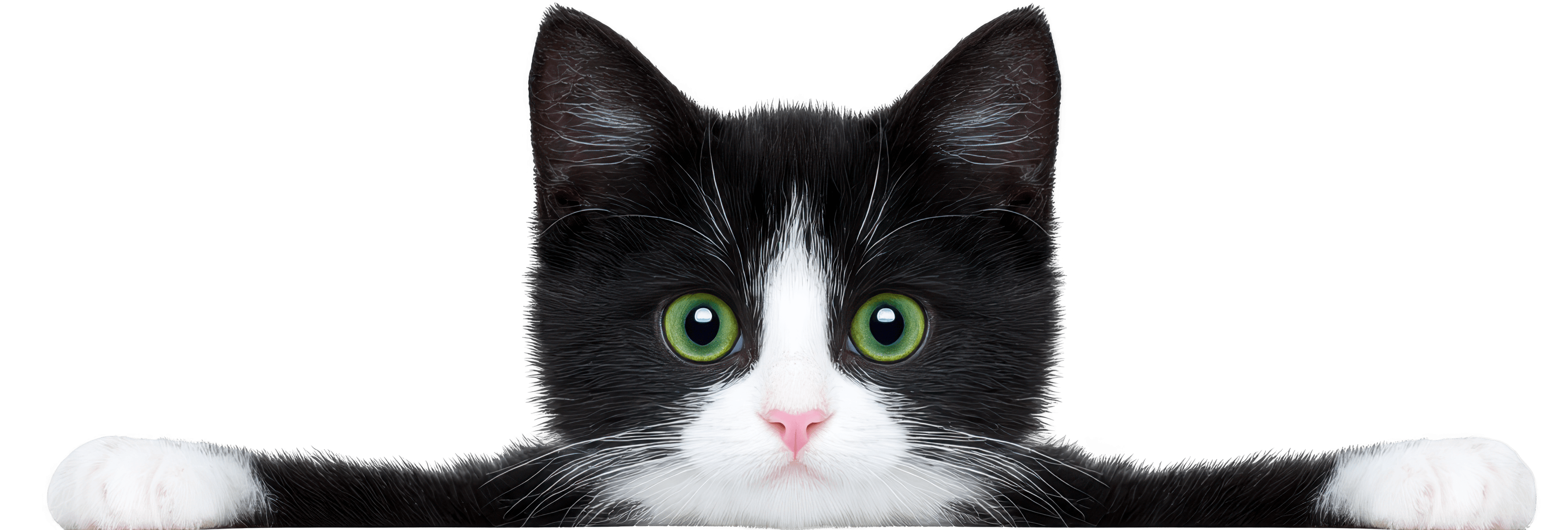Peeking Cat